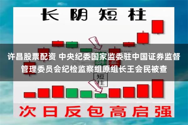 许昌股票配资 中央纪委国家监委驻中国证券监督管理委员会纪检监察组原组长王会民被查
